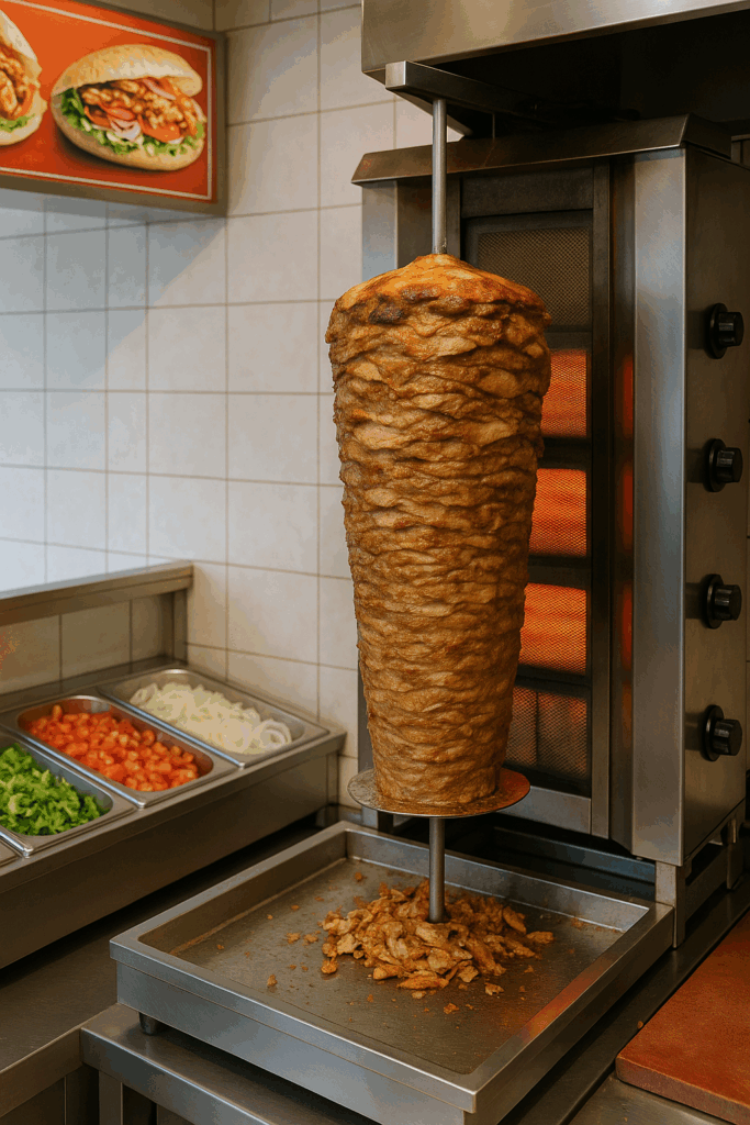 Döner Kebab Zubereitung in der Küche / Symbolbild: Jims MediaWelt Döner Kebab Zubereitung in der Küche / Symbolbild: Jims MediaWelt